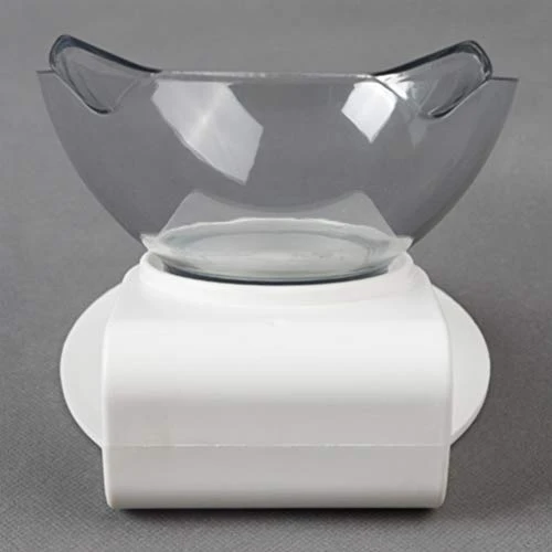 Balacoo Tilted Cat Feeder Puppy Feeder Water 15° Tilted Cat Food Bowl Tilting Neck Cat Food Water Bowls Raised Pet Feeder Bowl For Cats And Dogs (White) Water Bowl Water Dispenser - Image 3