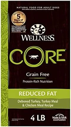 Wellness CORE Grain-Free High-Protein Dry Dog Food, Natural Ingredients, Made In USA With Real Meat, All Breeds, For Adult Dogs (Original Turkey & Chicken, 4-Pound Bag) - Image 11