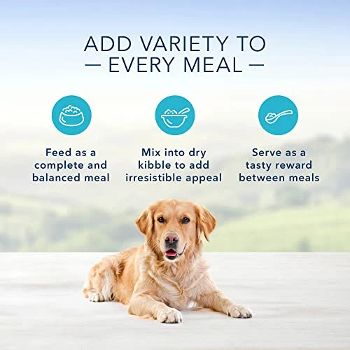 Blue Buffalo Homestyle Recipe Chicken & Beef Pate Wet Dog Food Variety Pack For Adult Dogs, Whole Grain, 12.5 Oz. Cans (6 Pack) - Image 4