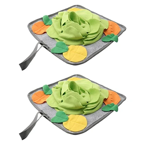 Ipetboom Teething Toy 2pcs Slow For Skills Animal Intelligence Eating Bunny Toys Dispenser Pig Cat Hunting Foraging Natural Ferret Enrichment Dog And Training Work Iq Rabbit Small Rug Toy