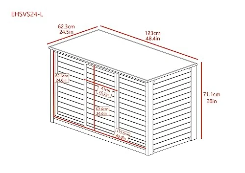 New Age Pet EHSVS24-00L Storage Cabinet, Large, Maple - Image 2