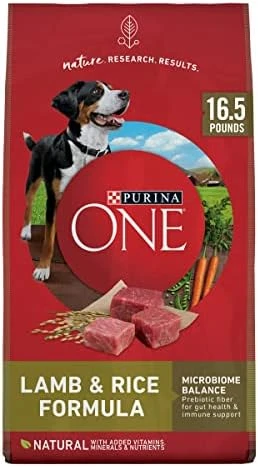 Purina ONE Dry Dog Food Lamb And Rice Formula - 31.1 Lb. Bag - Image 9