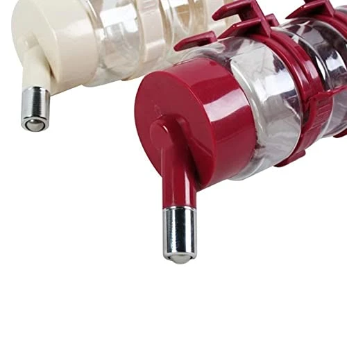 AYENCI Cat Automatic Water, Pet Drinking Fountains Dog Cage Bottle Dog Cat Water Dispenser Kettle Automatically Feeding Water (Color : Creamy-White) - Image 4