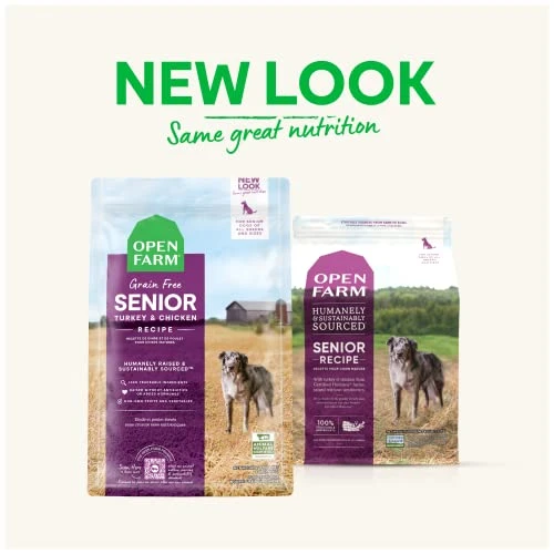 Open Farm Senior Grain-Free Dry Dog Food, Certified Humane Poultry Recipe For Older Dogs With Non-GMO Superfoods And No Artificial Flavors Or Preservatives, 4 Lbs - Image 2