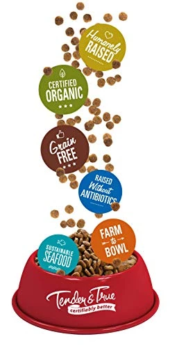 Tender & True Antibiotic-Free Chicken & Brown Rice Recipe Dog Food, 4 Lb - Image 3