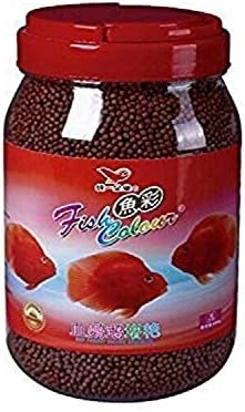 Uni-President Fish Color Enhancing Red Parrot And Cichlid Fish Feed Food, Medium, 688 G
