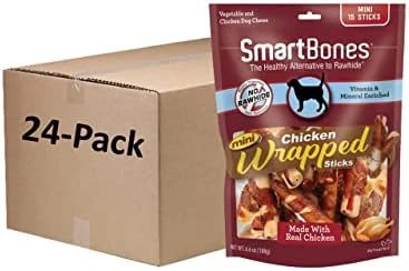 SmartBones Chicken-Wrapped Sticks, Treat Your Dog To A Rawhide-Free Chew Made With Real Chicken And Vegetables - Image 6