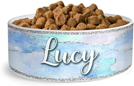 GENERIC Personalized Dog Bowl, Customized Food And Water Dish For Puppy, Cats, Rabbit, Custom Dog’s Name Gift For Small, Medium, Large Dogs, Print Both Sides, Microwave And Dishwasher Safe (Green) - Image 13