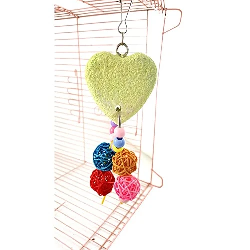 JYDQM 6Pcs Pet Parrot Toys Wooden Hanging Cage Toys For Parrots Bird Funny Hanging Standing Toy Pet Bird Training Supplies - Image 2