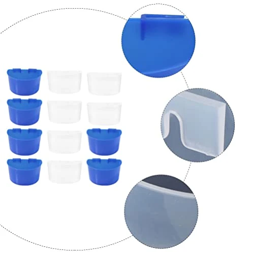 NOGRAX Bird Feed Auto Feeder 12pcs Bird Feeder Pigeon Feeding Bird Foods Dispenser Dove Cage Water Container Pigeon Feeder Slot For Home Garden Rabbit Food Bowl Feeder - Image 3