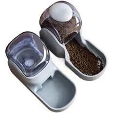 AYENCI Cat Automatic Water, Pet Automatic Feeder Large Capacity Drinking Waterer Fountain Dog Feeding Bowls Water Bottle Puppy Drinker Automatic Dispenser