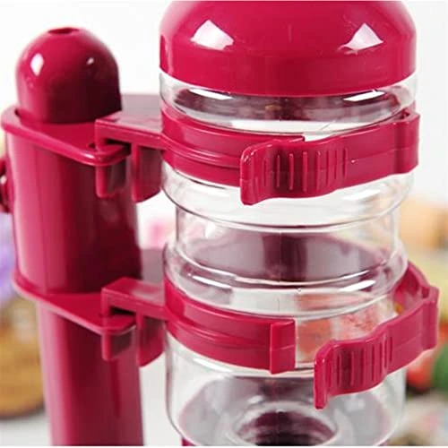 AACARB Cat Water Dispenser, Dog Water Bottle Pet Dog Water Feeder Automatic Drinking Dispenser For Teddy Puppy Cat Bowl Pet Supplies (Color : Beige) - Image 2