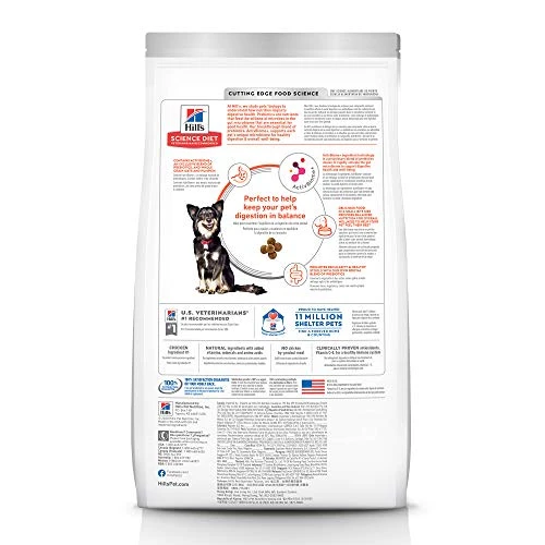Hill's Science Diet Adult Dry Dog Food, Small Bites, Perfect Digestion, Chicken Recipe, 3.5 Lb. Bag - Image 2
