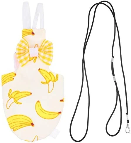 Mipcase Bird Diaper Conure Conure Flight Suit Birds Diaper Flight Cockatiel Flight Suit Parrot Flight Suit Bird Flying Harness Suit With Leash Pet Parrot Costume Conure Flight Suit - Image 8