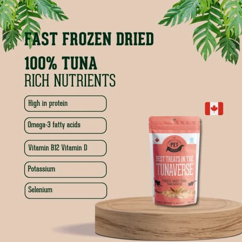 Granville Island Pure Protein Tuna Flakes For Dogs And Cats (1.1 Oz) - Image 4
