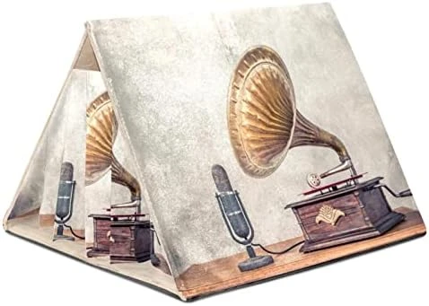 Y-DSIWX Guinea Pig Hideout House Bed, Fast Food Hot Dog Pattern Green Rabbit Cave, Squirrel Chinchilla Hamster Hedgehog Nest Cage - Image 5