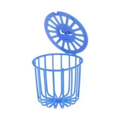 ZSQZJJ Bird Parrot Feeder Cage Fruit Vegetable Holder Cage Accessories Hanging Basket Container Toys Pet Bird Supplies