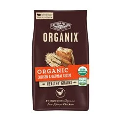 Castor And Pollux ORGANIX Organic Dog Food, Chicken And Oatmeal Recipe Dry Dog Food - 10 Lb. Bag