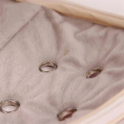 Cat Carrier Guinea Pig Travel Bag, Hamster Bed, Portable Hamster Breathable Bag, Travel Tote Bag Pet Carrier (Color : Brass) - Image 4