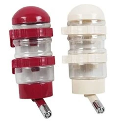 AYENCI Cat Automatic Water, Pet Drinking Fountains Dog Cage Bottle Dog Cat Water Dispenser Kettle Automatically Feeding Water (Color : Creamy-White)