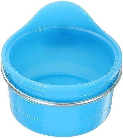 GANAZONO 2Pcs Bird Feeding Cups Hanging Parrot Pet Food Water Bowls Dish Hanging Pet Crate Bowl Coop Cup For Dog Cat Bird Small Animals - Image 6