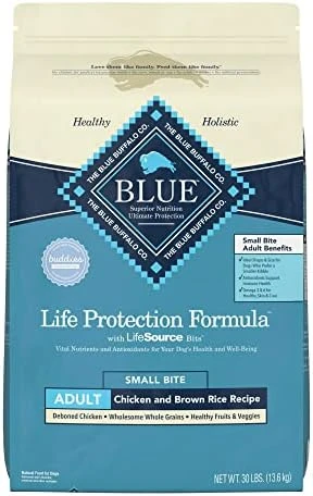 Blue Buffalo Dog Food, Life Protection Formula, Natural Chicken & Brown Rice Flavor, Adult Dry Dog Food, 34 Lb Bag - Image 12