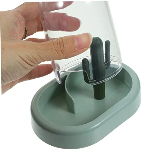 Balacoo Hamster Bath Sand 3pcs Hamster Feeder Hamster Bath Sand Pet Automatic Feeder Hamster Feeder Bowl Food Feeder For Hamster Hedgehog Feeder Abs Hamster Accessories - Image 5