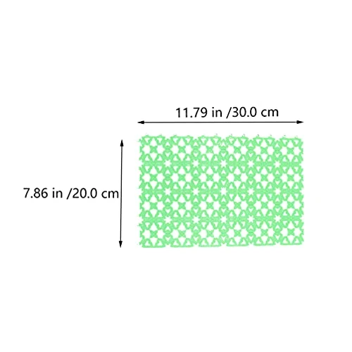 TEHAUX 6 Pack Rabbit Cage Mat Pet Cage Mats, Pet Mat For Bunny Feet Pads For Pet, Small Animal Resting Mats For Pet Cats Dogs Hamster Rat Chinchilla (Random Color) - Image 2