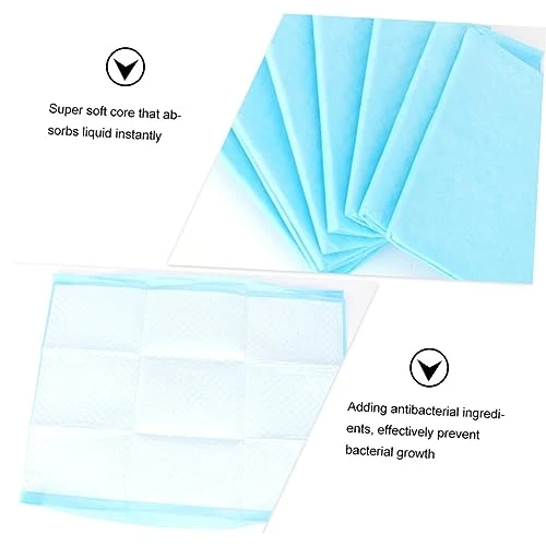 PATKAW 50pcs Chinchilla Bedding Guinea Pig Cages Indoor Disposable Underpads Cat Urine Pad Rabbit Potty Training Pads Dog Pads Extra Large Pet Supplies Bedpan Potty Pad Rabbit Cage Litter - Image 5
