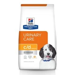 Hill's Prescription Diet C/d Multicare Urinary Care Chicken Flavor Dry Dog Food, Veterinary Diet, 8.5 Lb. Bag