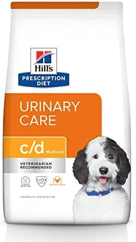 Hill's Prescription Diet C/d Multicare Urinary Care Chicken Flavor Dry Dog Food, Veterinary Diet, 8.5 Lb. Bag - Image 8