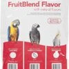 ZuPreem FruitBlend Flavor Pellets Bird Food For Parrots And Conures, 35 Lb - Daily Blend Made In USA For Caiques, African Greys, Senegals, Amazons, Eclectus, Small Cockatoos