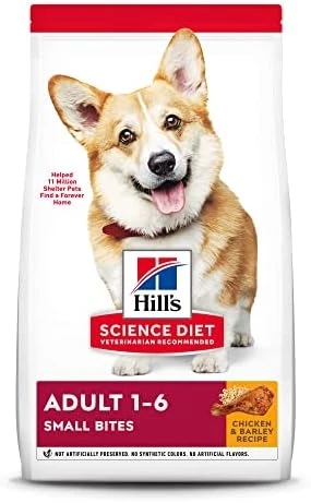 Hill's Science Diet Dry Dog Food, Adult, Small Bites, Chicken & Barley Recipe, 35 Lb. Bag - Image 8