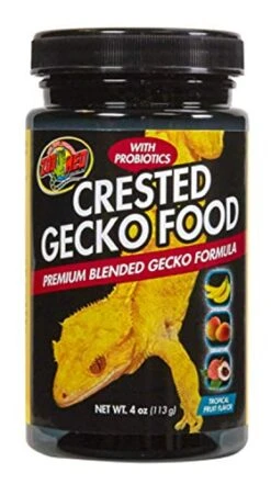 Zoo Med Crested Gecko Food - Tropical Fruit Flavor 4 Oz (113 G) - Pack Of 6