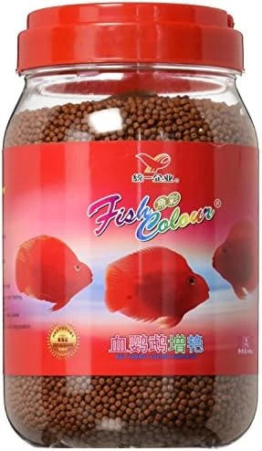 Uni-President Fish Color Enhancing Red Parrot And Cichlid Fish Feed Food, Medium, 688 G - Image 3