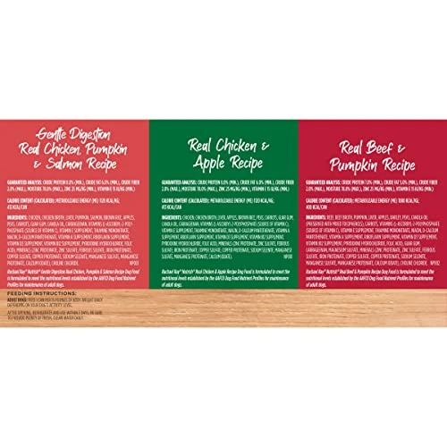Rachael Ray Nutrish Wet Dog Food, Beef, Chicken, And Gentle Digestion Variety Pack, 13 Ounce Can (Pack Of 12) - Image 5