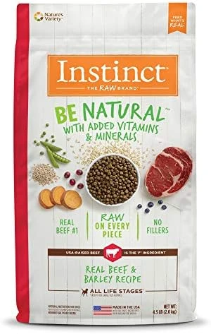 Instinct Be Natural Real Lamb & Oatmeal Recipe Natural Dry Dog Food, 24 Lb. Bag - Image 11