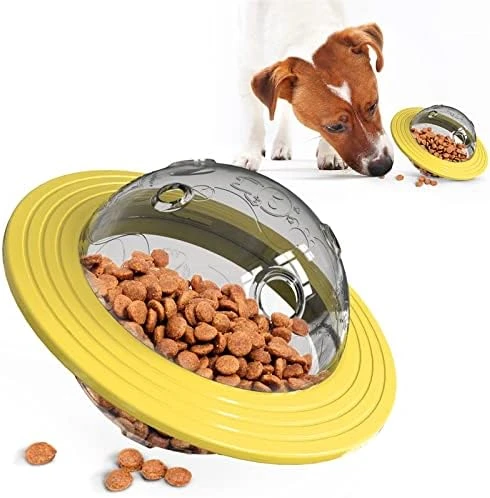 AYENCI Cat Automatic Water, Dog Toy Tumbler Pet Feeder Bite Resistant Interactive Food Treat Ball Dispenser Intellectual Training Food Bowl Pet Supplies (Size : Azul) - Image 5