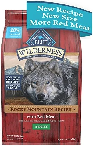 Blue Buffalo Wilderness Rocky Mountain Recipe High Protein Natural Adult Dry Dog Food, Red Meat With Grain 13 Lb Bag - Image 9