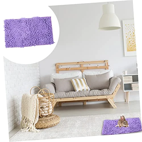 Mipcase 3pcs Pad- Bed Microfiber Hamster Accessorie Random Hideout - Rabbit Cushion Supplies Sleeping Small Chenille Animal Pig Dog Fleece Pad Pet Chinchilla Color Warm Warming Cage Water - Image 2