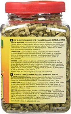 Zoo Med Natural Adult Bearded Dragon Food 10 Oz - Pack Of 10
