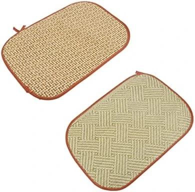Iplusmile 4 Pcs Rabbit Mat Small Dog Chew Toys Chinchilla Bedding Toys For Kittens Rabbit Bed Cat Summer Mat Pet Bedding Cooling Grass Mat Cool Bed Manual Grass And Vines Chew Toys - Image 9