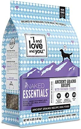 "I And Love And You" Trial Size Naked Essentials Chicken & Duck Grain Free Dry Dog Food, 4 LB - Image 5