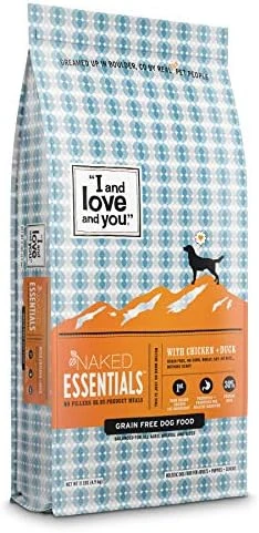 "I And Love And You" Trial Size Naked Essentials Chicken & Duck Grain Free Dry Dog Food, 4 LB - Image 12