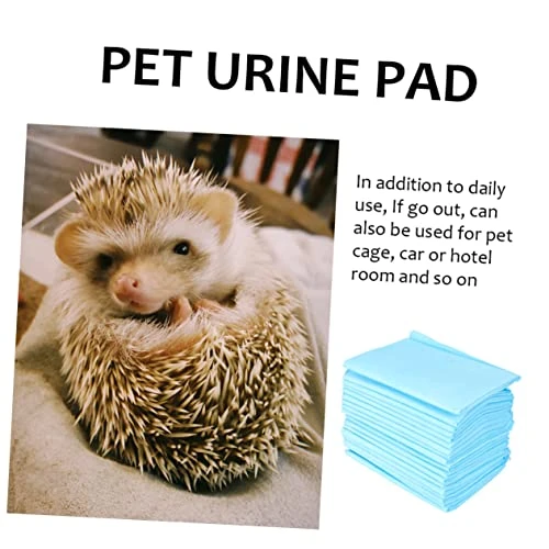 PATKAW 50pcs Chinchilla Bedding Guinea Pig Cages Indoor Disposable Underpads Cat Urine Pad Rabbit Potty Training Pads Dog Pads Extra Large Pet Supplies Bedpan Potty Pad Rabbit Cage Litter - Image 4