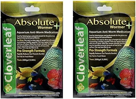 WORMER Plus - Freshwater And Saltwater Fish Powder Medication. Dewormer For Fish With Parasites And Flukes. 20G - Treats 2400 GALLONS - Image 7