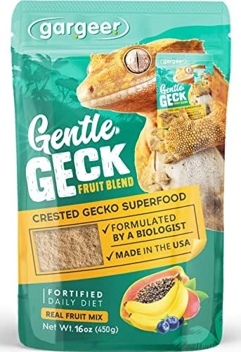 Gargeer 2oz Complete Crested Gecko Food Diet. Premium Mix, Ready To Use Freshly Made Powder. Unique Formula, Developed & Made In The USA. Enjoy! (Tropical + Insects Protein) - Image 13