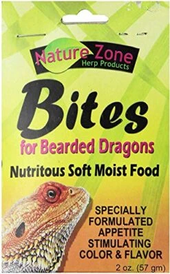 Nature Zone Nutri Bites For Bearded Dragons 2 Oz - Pack Of 3