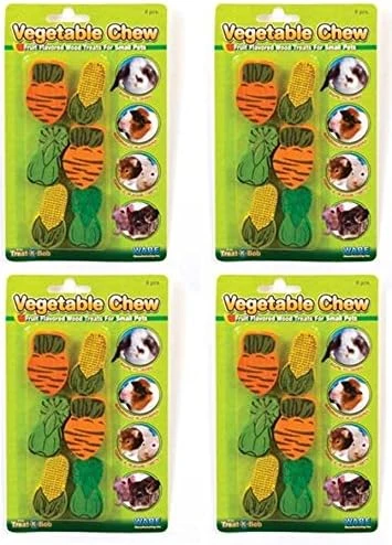 Ware Manufacturing Wood Vegetable Small Pet Chews (4 Pack) - Image 2