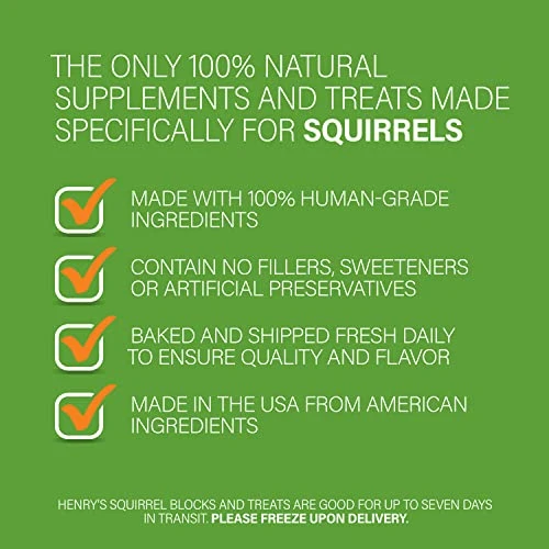 Henry’s Wild Bites – Nutritionally Complete Food For Squirrels, Flying Squirrels, And Chipmunks, 18 Ounces - Image 3